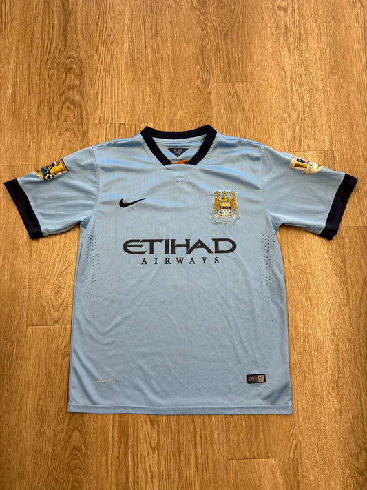 2014 Nike Manchester City FC Vincent Kompany Soccer Kit