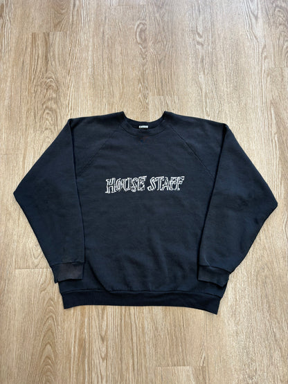 1980s “House Staff” Raglan-Cut Crewneck