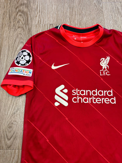2022/2023 Nike Liverpool FC Mo Salah Authentic Soccer Kit RARE