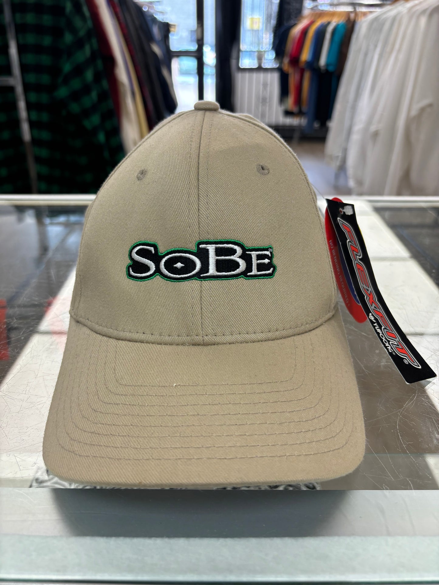 Y2K Sobe Water Embroidered Promo Fitted Cap W/ Tags