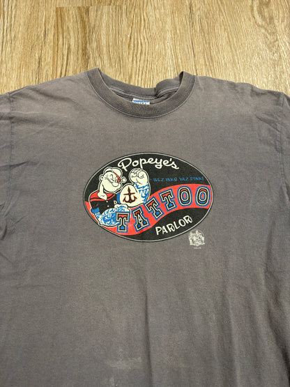 Y2K Popeye’s Tattoo Parlor Tee