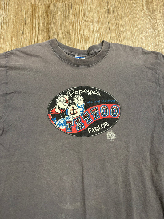 Y2K Popeye’s Tattoo Parlor Tee