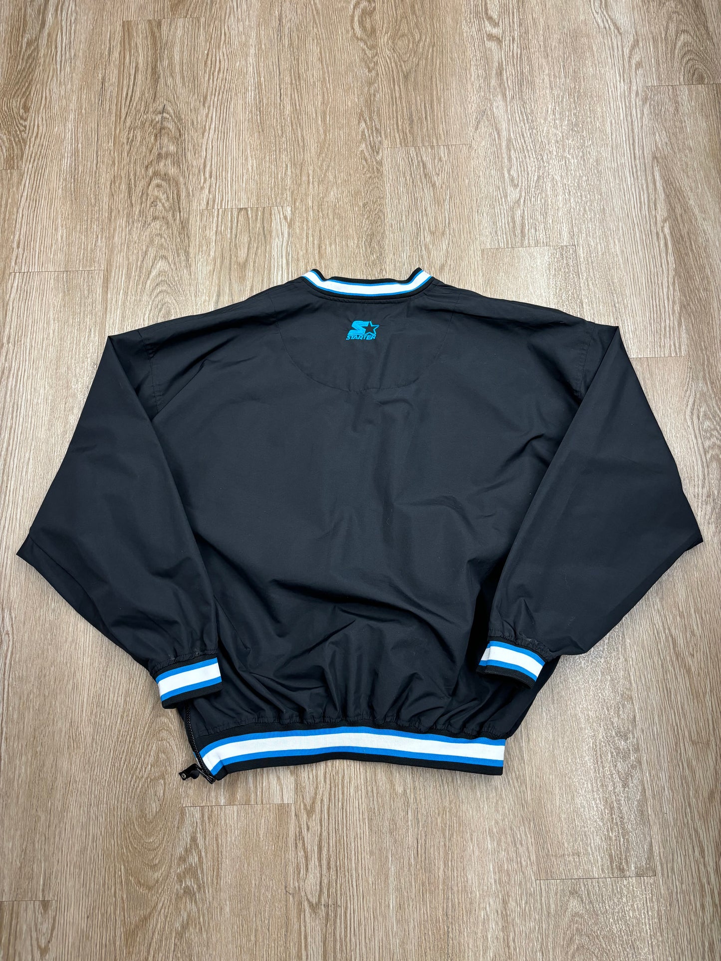 1990s Starter Carolina Panthers Embroidered Windbreaker Jacket