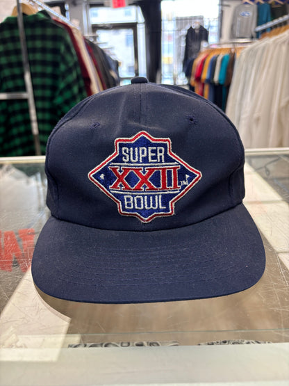 1988 Sports Specialties Super Bowl XXII Snap-Back Hat
