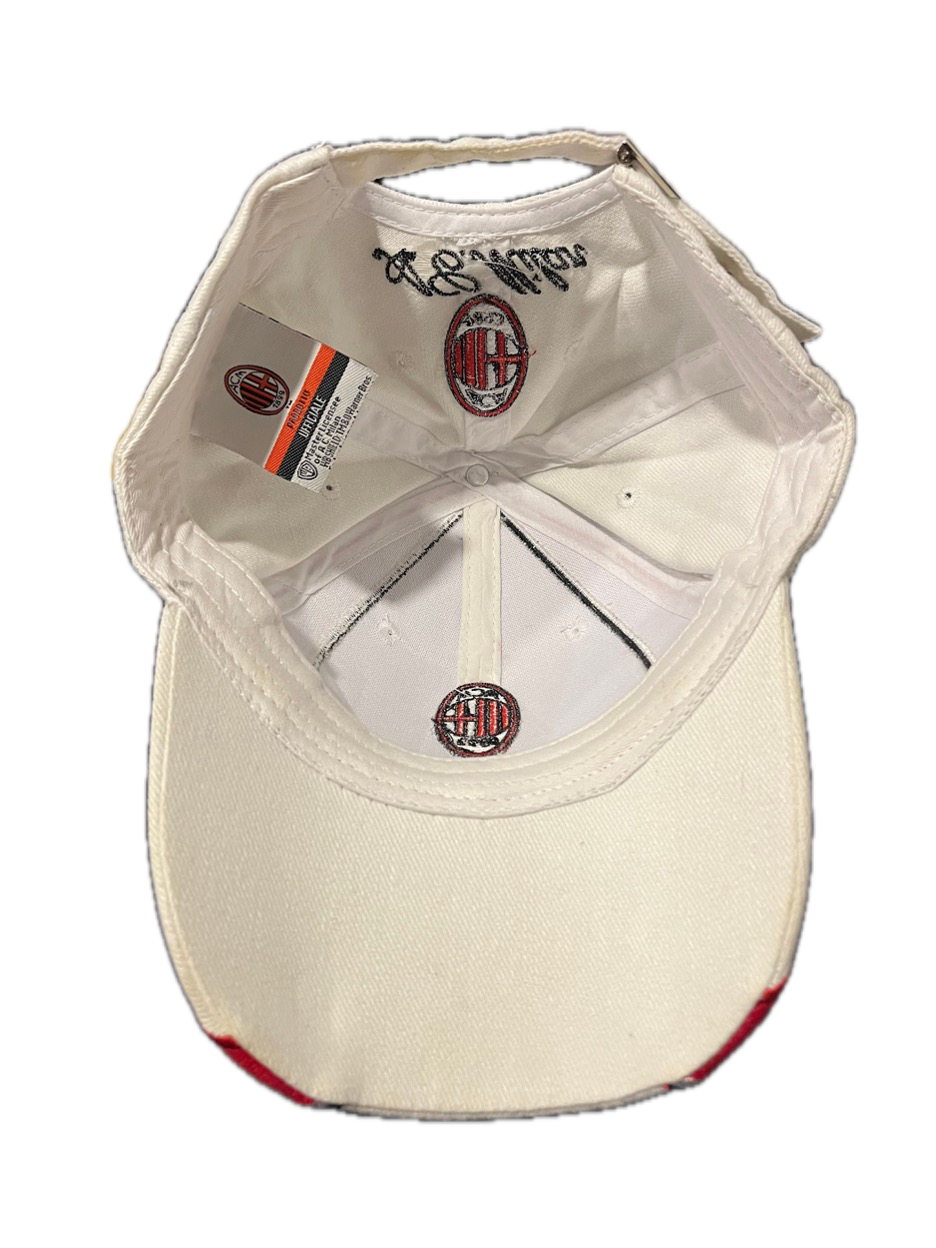 Vintage AC Milan Embroidered Hat