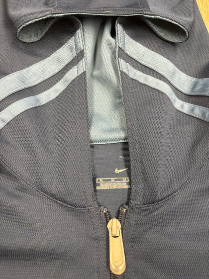 Y2K Nike Pin-Stripe Zip-Up Hoodie