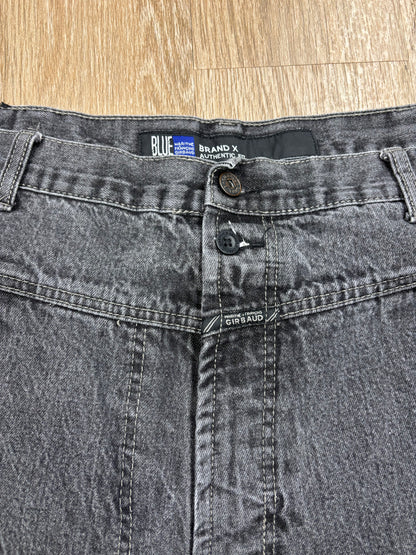 1990s Marithe Francois Girbaud Faded Black Jeans