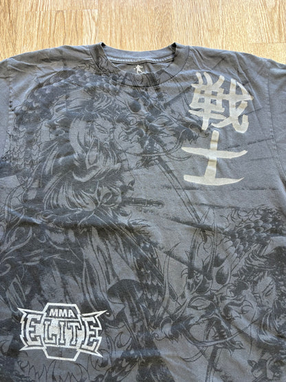 Y2K Chuck Liddell Era MMA Elite Tattoo Tee