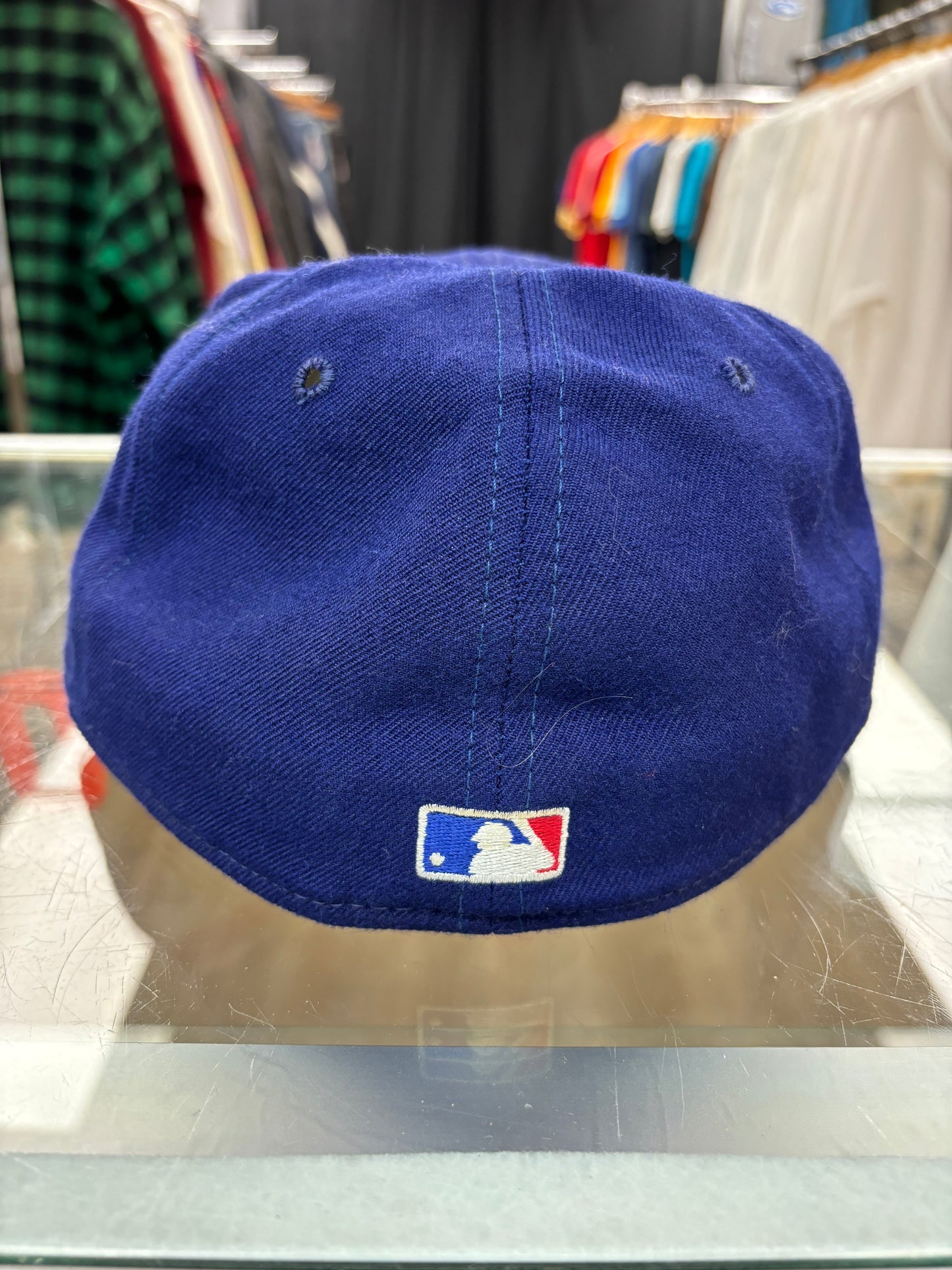 1980s New Era Chicago Cubs Fitted Baseball Cap