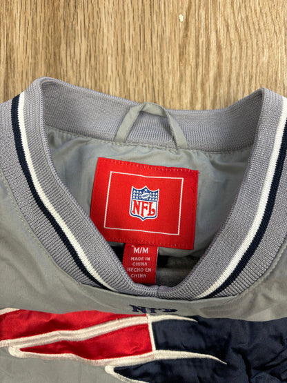 Y2K New England Patriots NFL Windbreaker Jacket