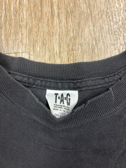 1993 Jurassic Park Original Faded Black Movie Promo Tee