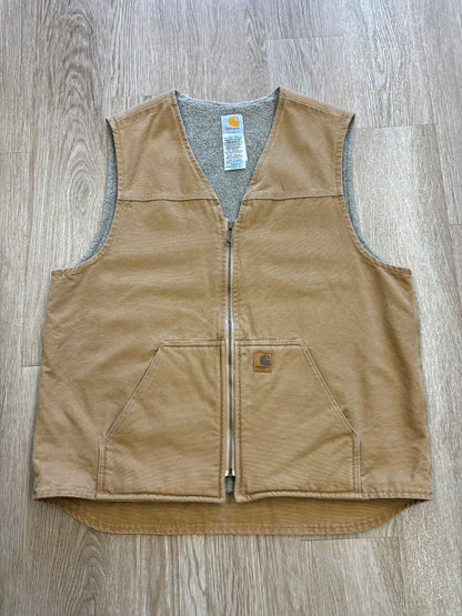 2007 Carhartt Fleece-Lined Duck Vest
