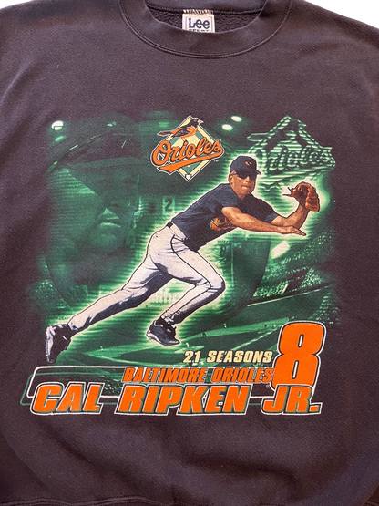 (M) 2001 Cal Ripken Jr Crewneck