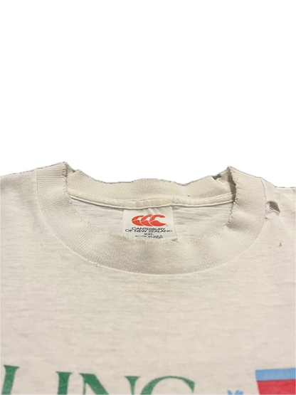 (L) 1989 Canterbury New Zealand Sailing and Rugby Single Stitch Tee