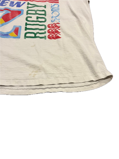 (L) 1989 Canterbury New Zealand Sailing and Rugby Single Stitch Tee