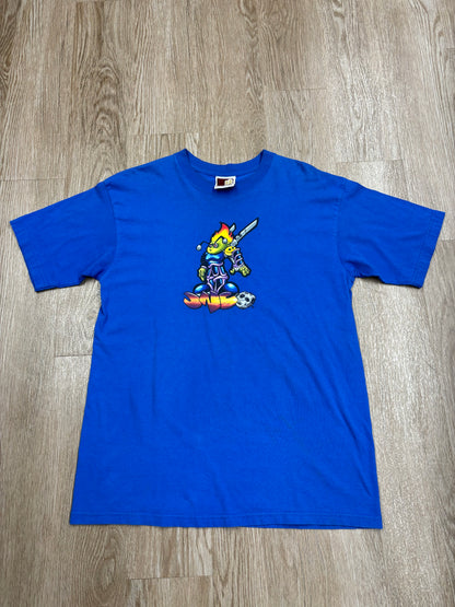 1990s JNCO Flamehead Alien Tee RARE