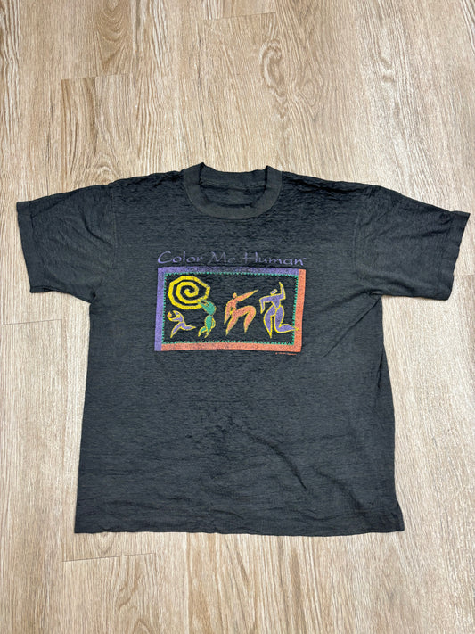 1992 “Color Me Human” Faded Tee