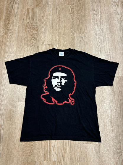 Y2K Che Guevara Faded Black Tee