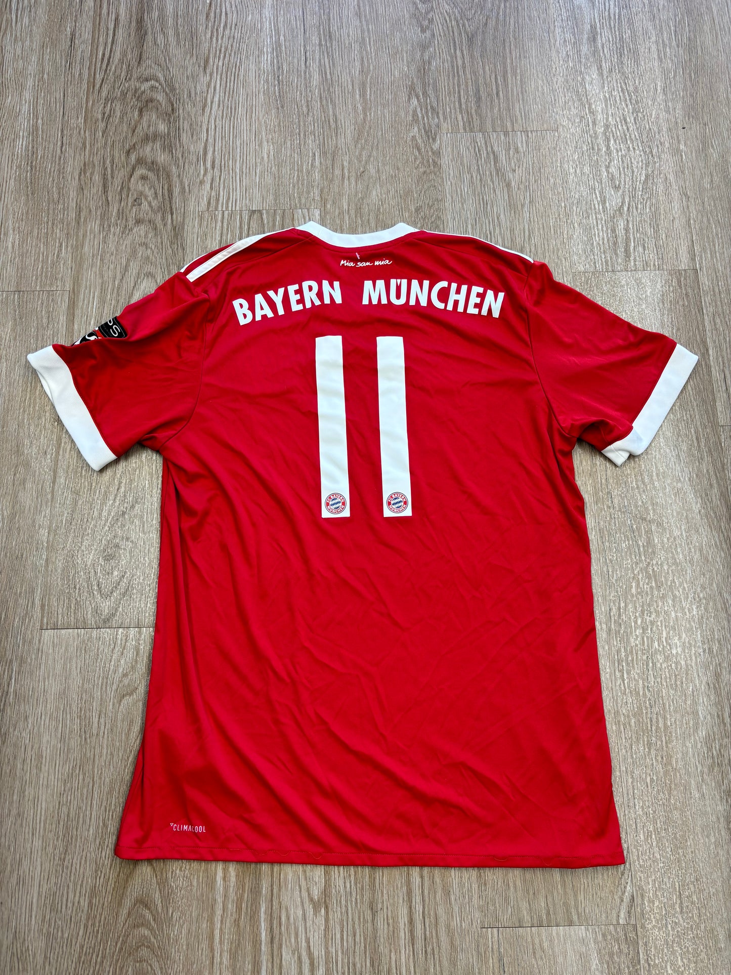 2016/2017 Adidas FC Bayern Munich Home Soccer Kit