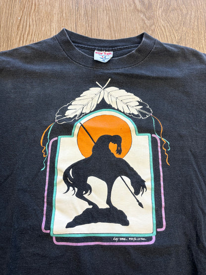1990 Faded Native American Art Tee