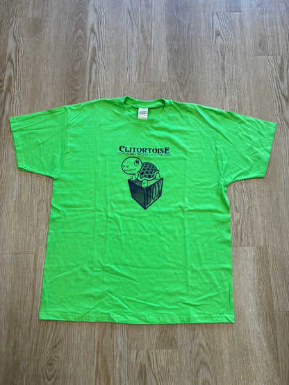 Y2K Risqué Sexual “Clitortoise” Tee