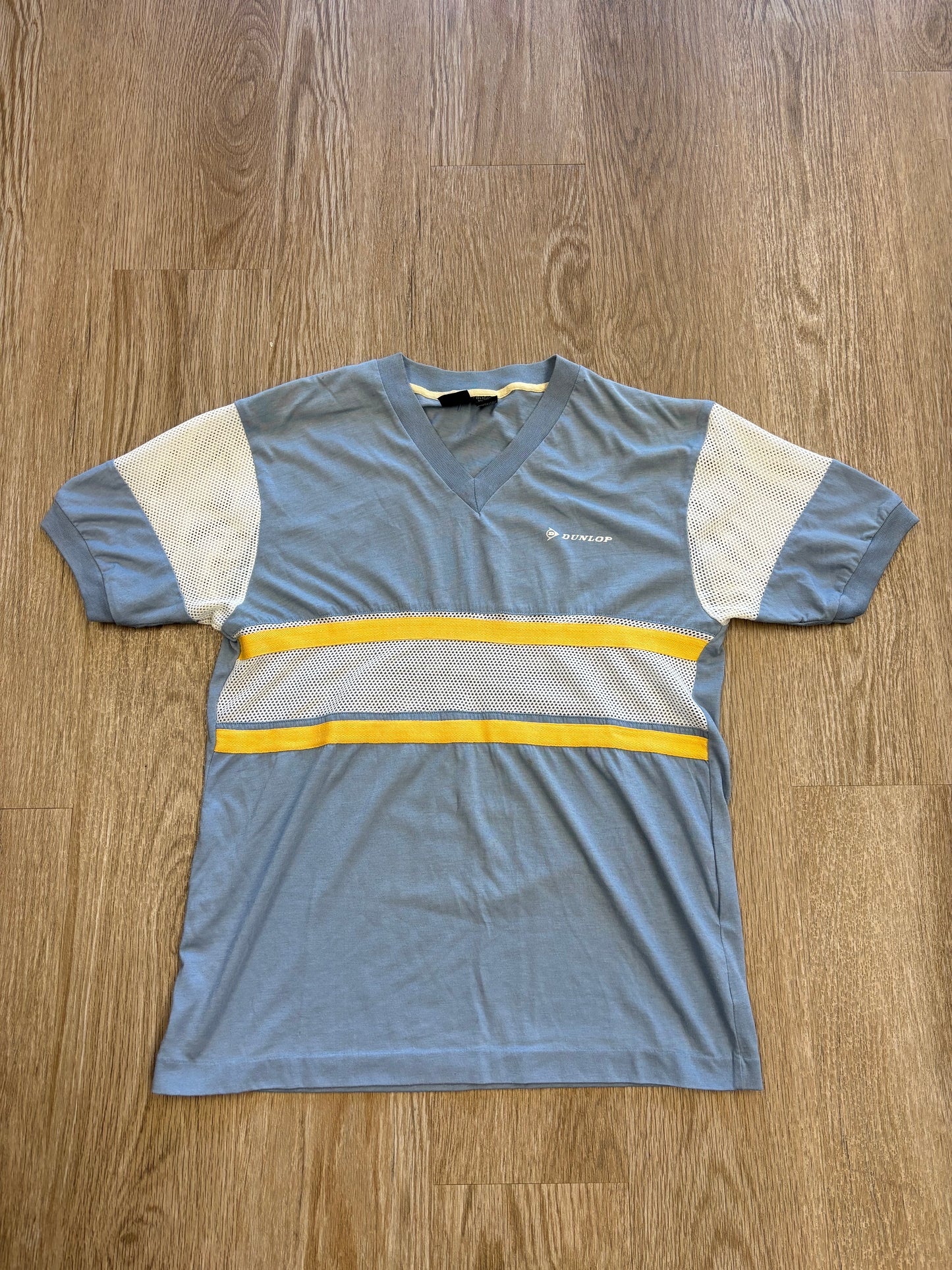 1980s Dunlop See-Thru Mesh Tee