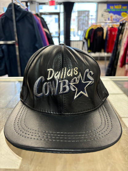 1990s Dallas Cowboys Leather Hat