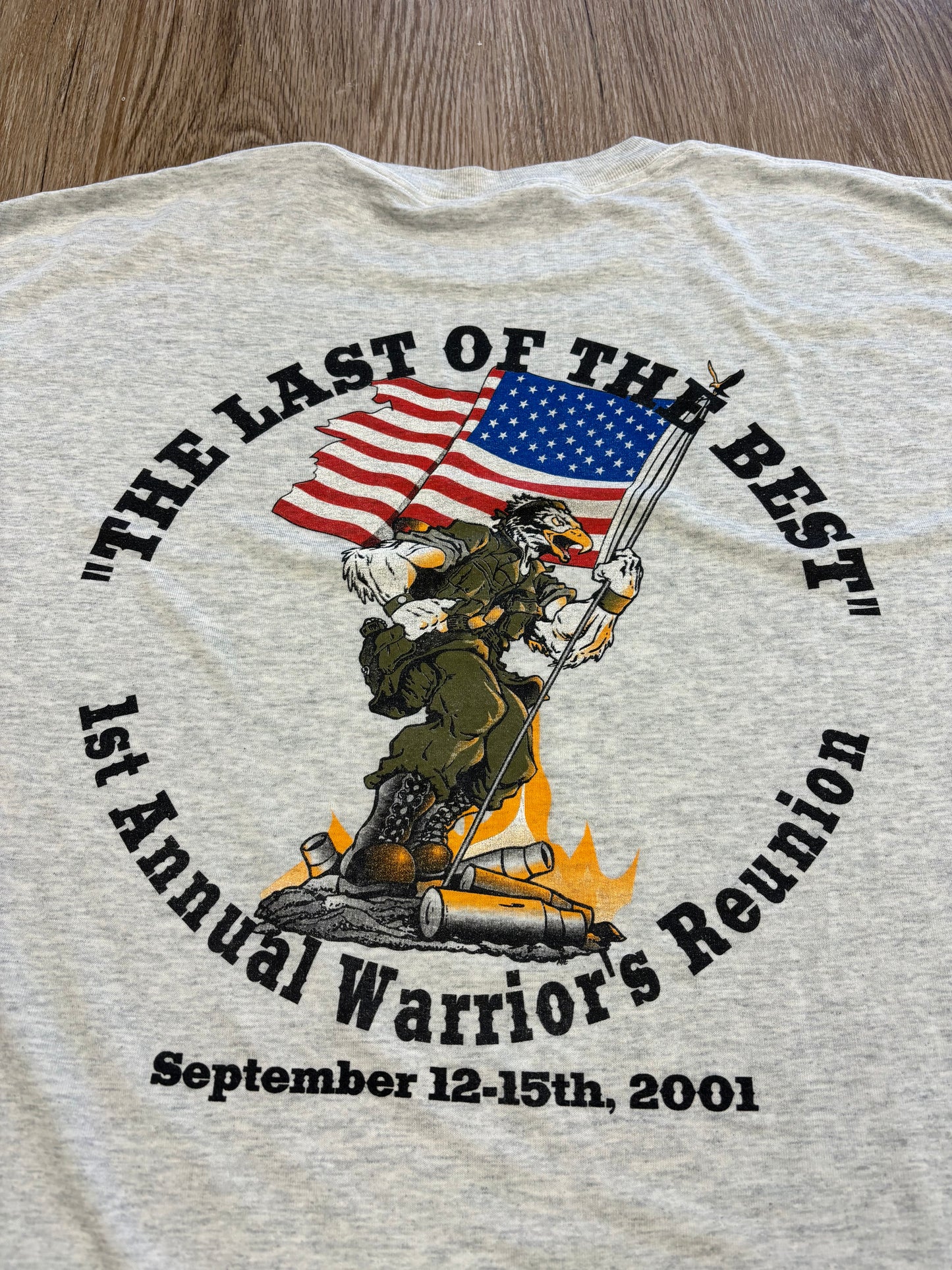 2001 “First Annual Warriors Reunion Tee”