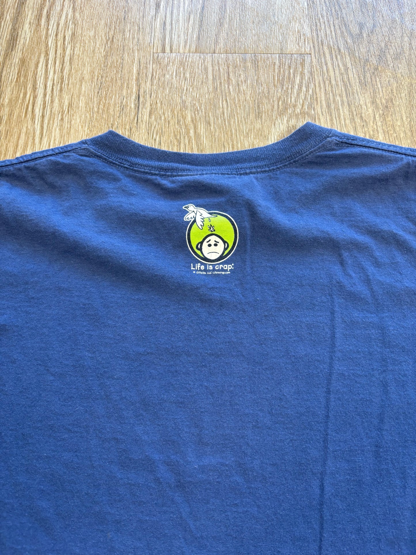 Y2K “Life is Crap” Life is Good Raunchy First-Born Parody Tee