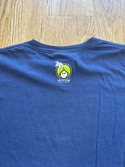 Y2K “Life is Crap” Life is Good Raunchy First-Born Parody Tee