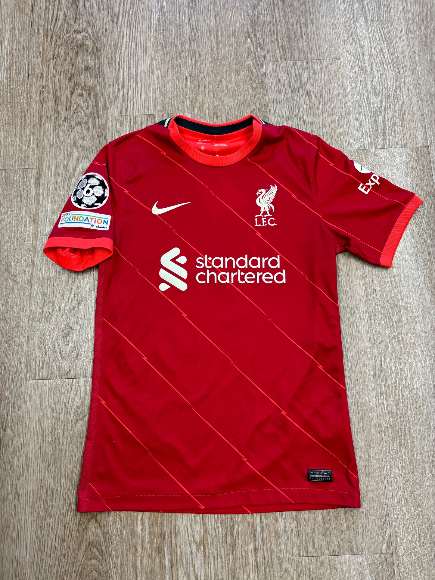 2022/2023 Nike Liverpool FC Mo Salah Authentic Soccer Kit RARE