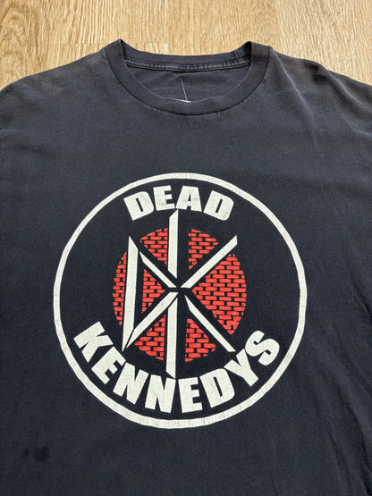 Y2K Dead Kennedys Classic Logo Faded Black Tee