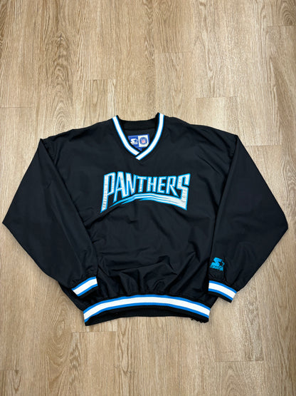 1990s Starter Carolina Panthers Embroidered Windbreaker Jacket