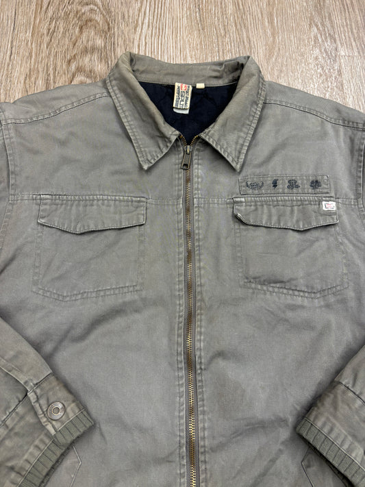 Y2K Split Skateboards Work Jacket