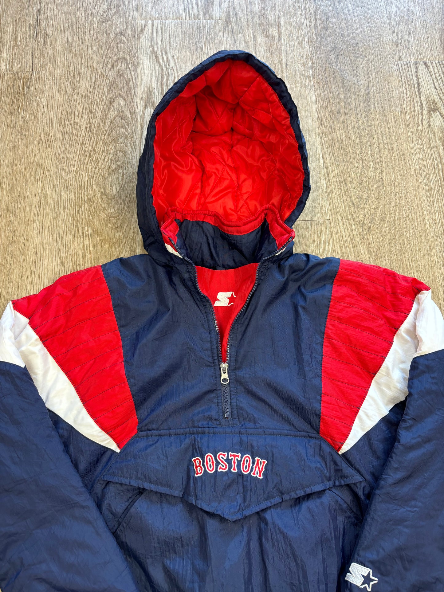 1990s Starter Boston Red Sox Embroidered Jacket