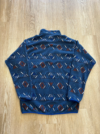 2017 Patagonia Synchilla Aztec Pattern Fleece Jacket RARE