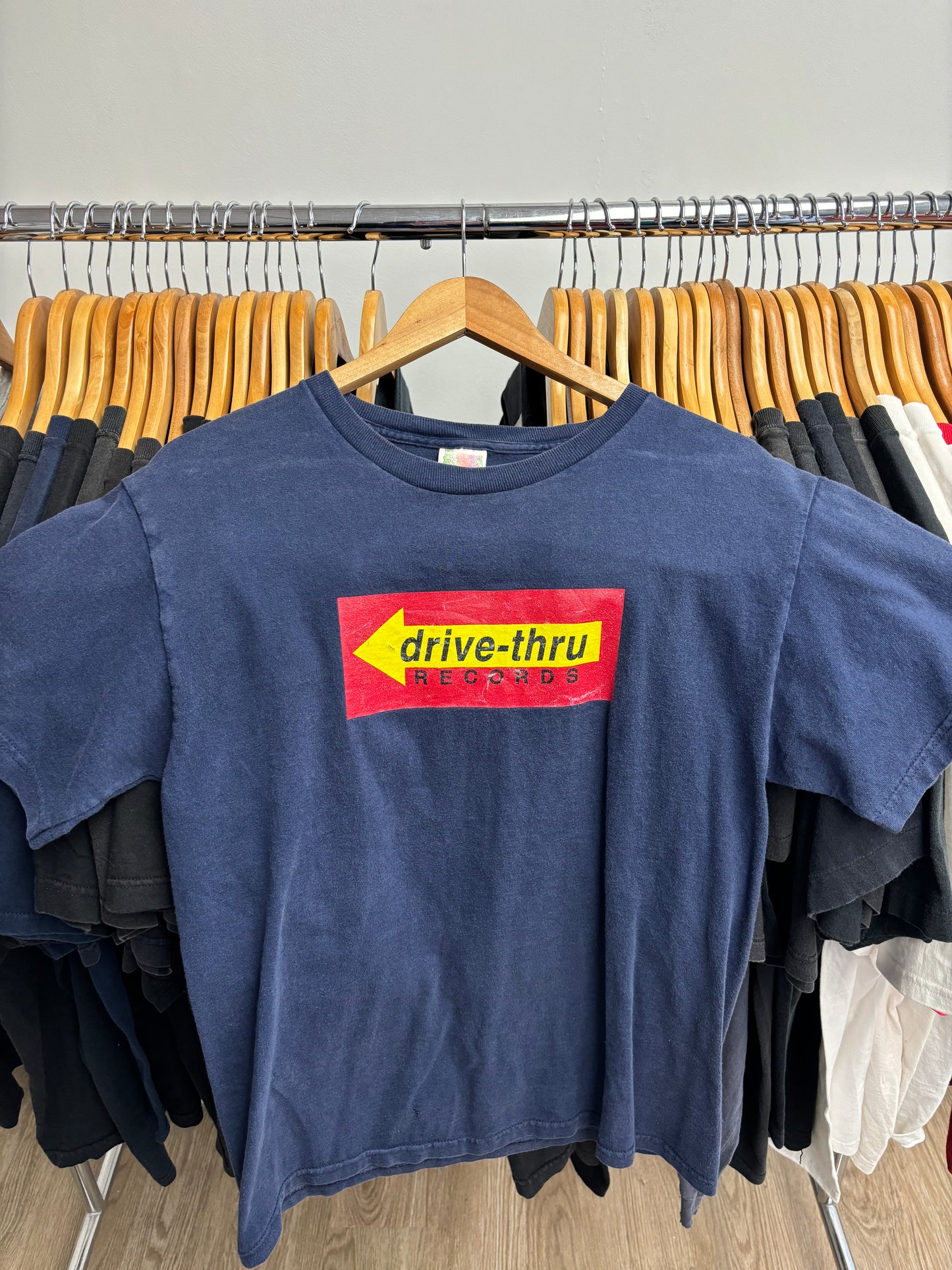 1990s Drive-Thru Records “More Rock Than a Crack House” Tee