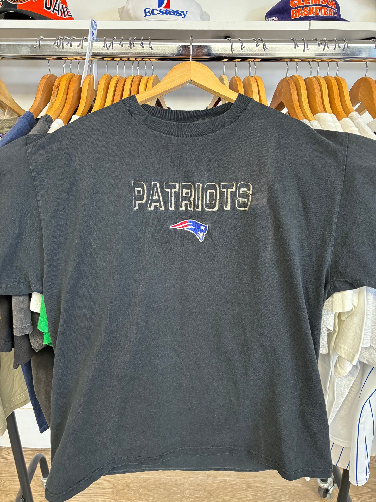 1990s New England Patriots Embroidered Tee