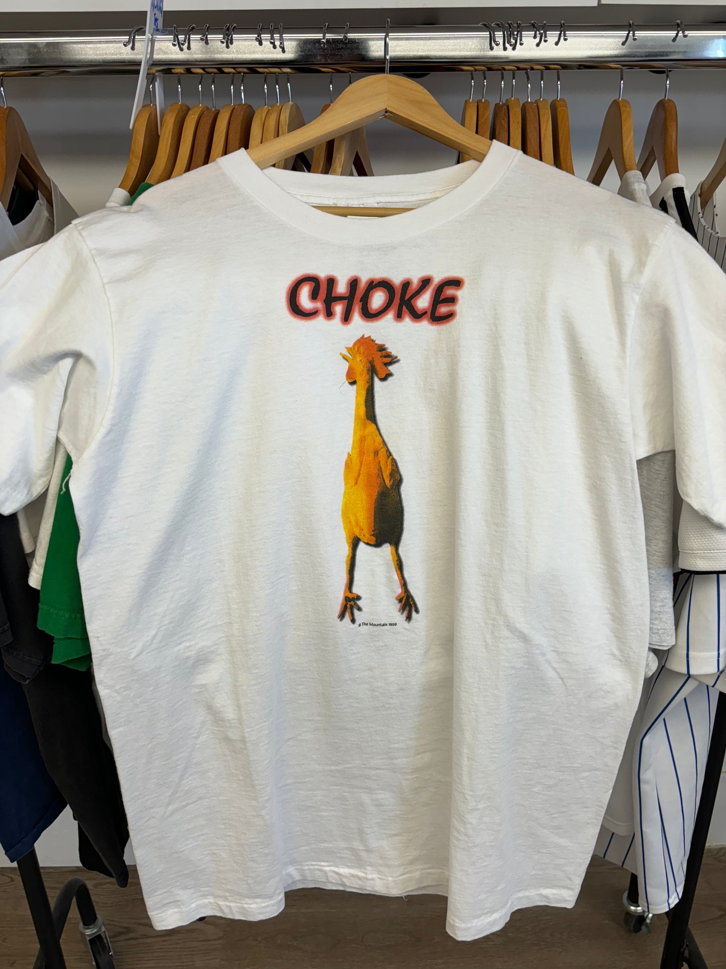 1996 The Mountain “Choke the Chicken” Risqué Tee