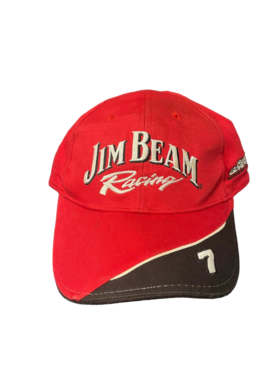 Vintage NASCAR Jim Beam Racing "7" Hat