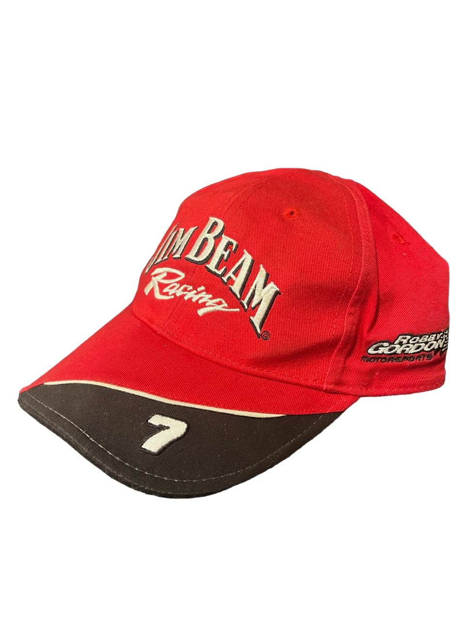 Vintage NASCAR Jim Beam Racing "7" Hat