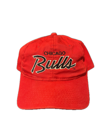 1990s Sports Specialties Chicago Bulls Script Hat