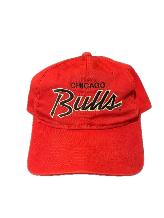 1990s Sports Specialties Chicago Bulls Script Hat