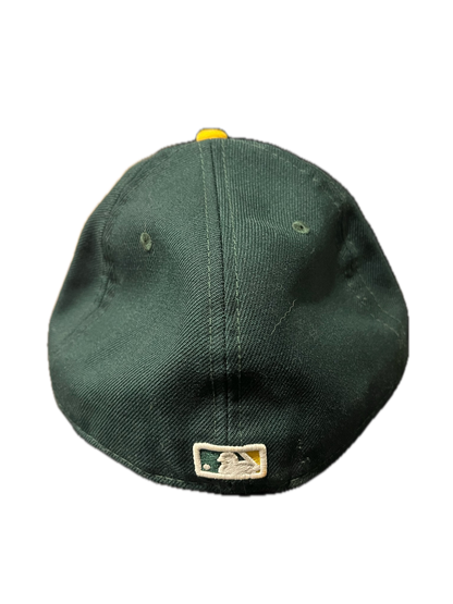 Oakland Athletics New Era Upside Down Logo Fitted Hat