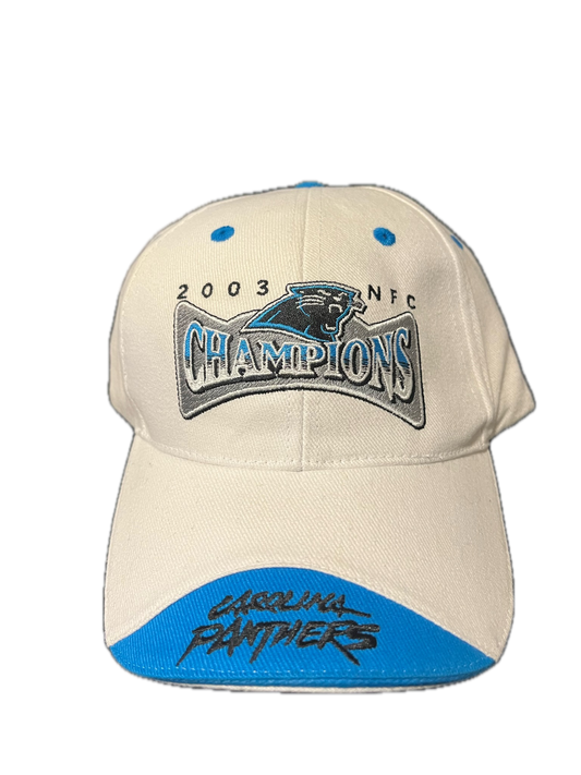 2003 Carolina Panthers NFC Champs Hat