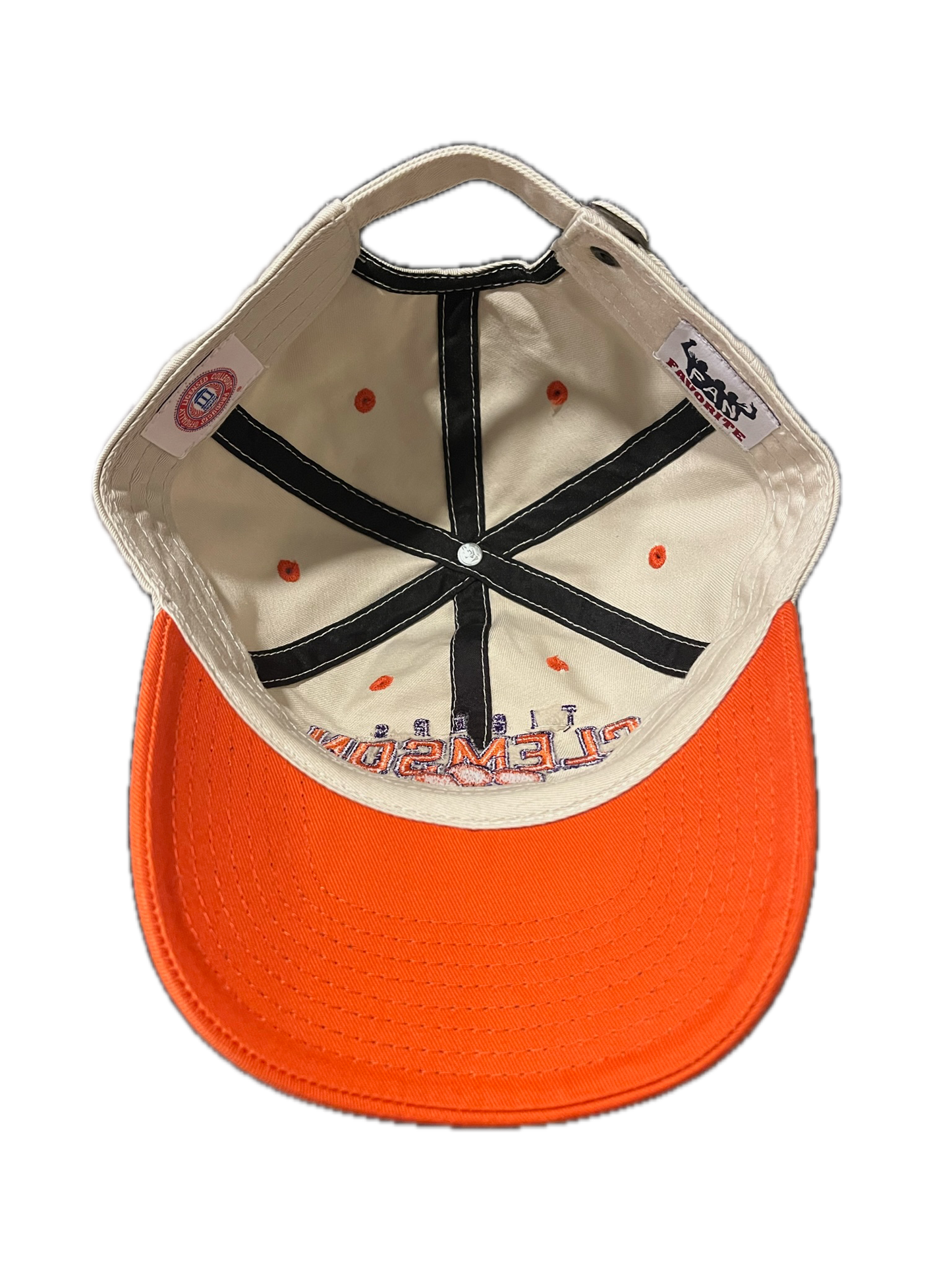 Vintage Clemson Tigers Embroidered Hat