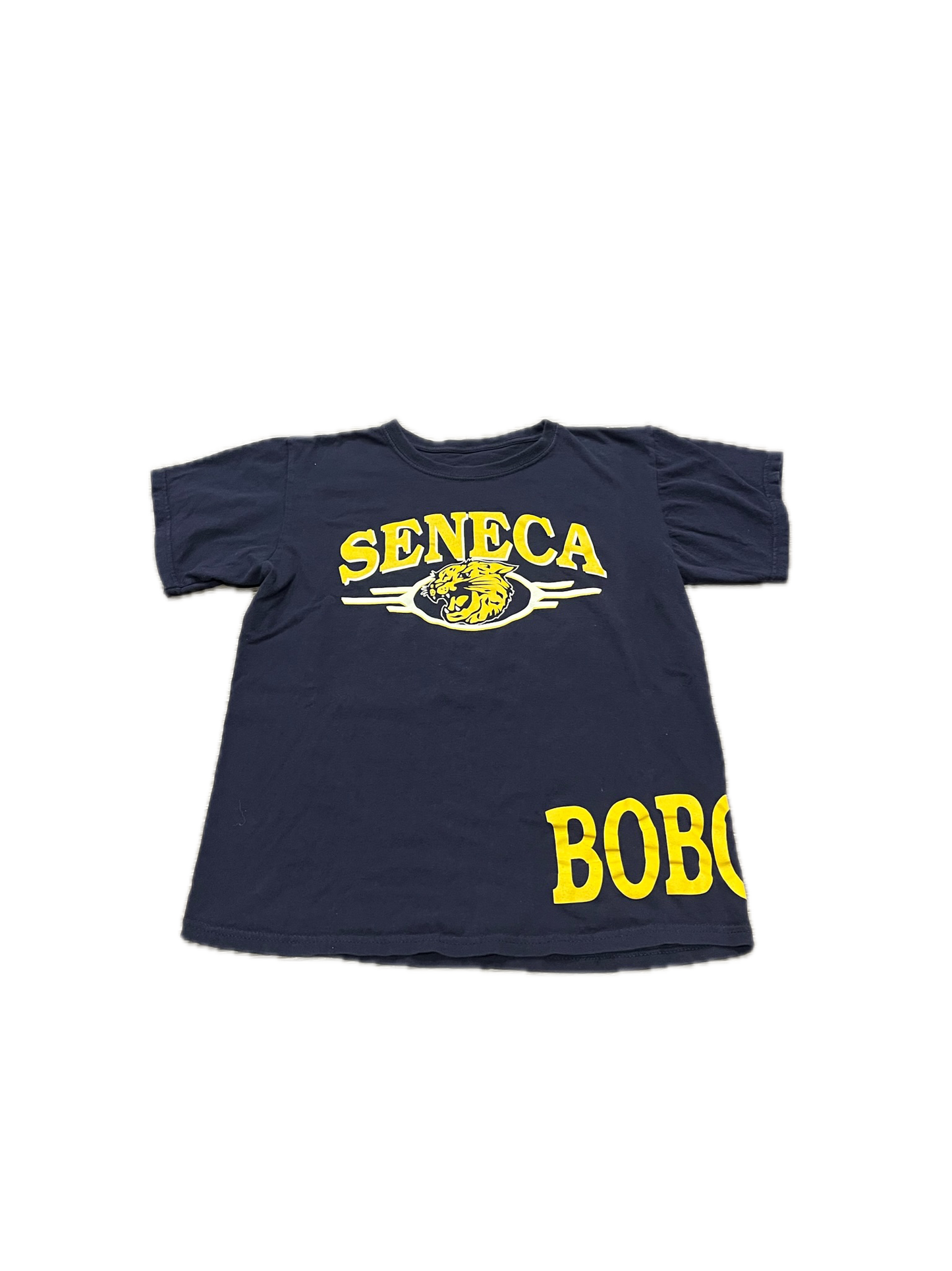 (M) Vintage Seneca Bobcats Wrap AroundTee