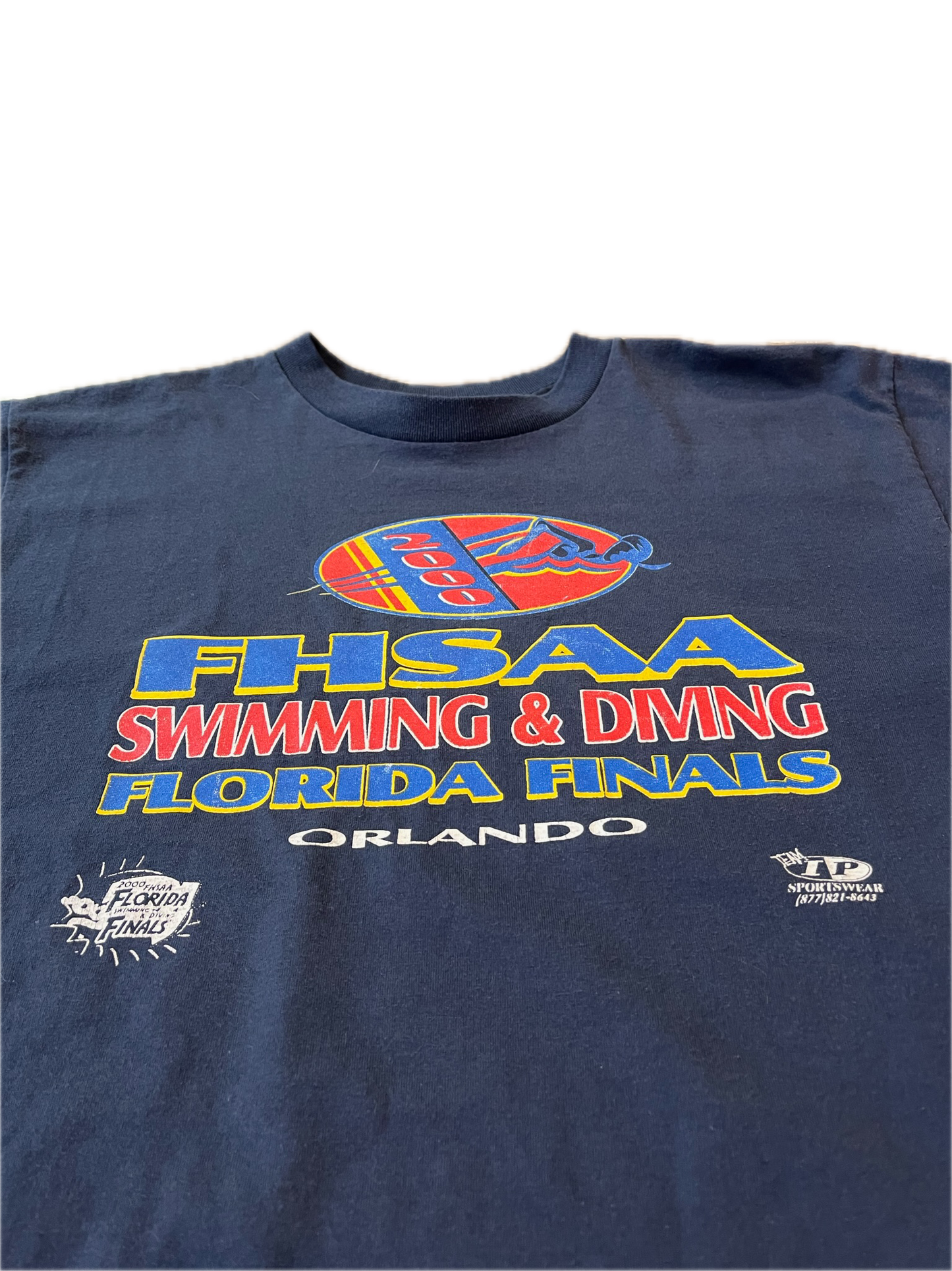 (L) 2000 Swimming and Diving Finals Tee