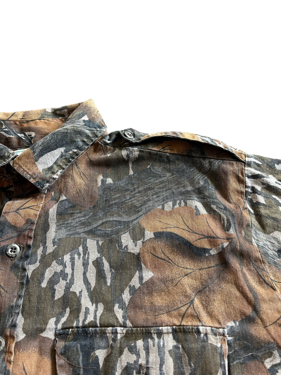 (XL) 1980s-1990s Mossy Oak Longsleeve Hunting Shirt