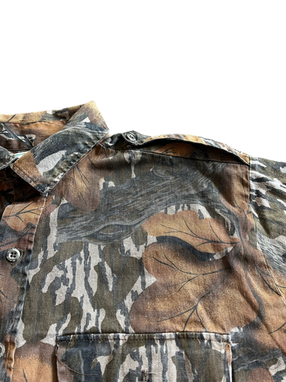 (XL) 1980s-1990s Mossy Oak Longsleeve Hunting Shirt